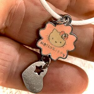 HELLO KITTY CHOKER NECKLACE star in heart
